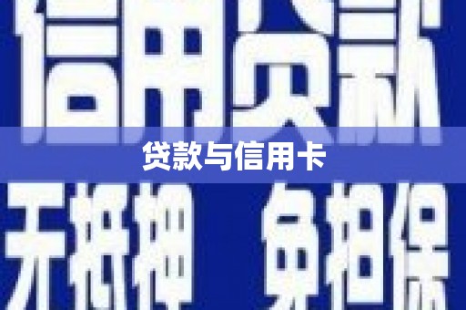 白朗贷款与信用卡