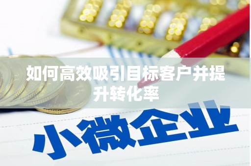 白朗如何高效吸引目标客户并提升转化率