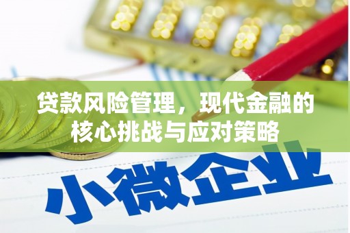 白朗贷款风险管理，现代金融的核心挑战与应对策略