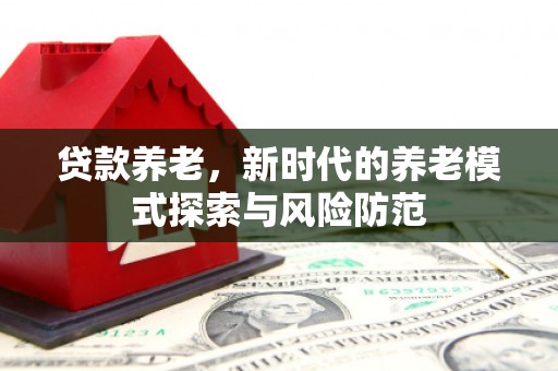 白朗贷款养老，新时代的养老模式探索与风险防范